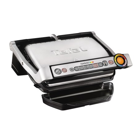 Tefal OptiGrill GC712D12 Grill - Perfect Grill Every Time with Smart Cooking Technology!